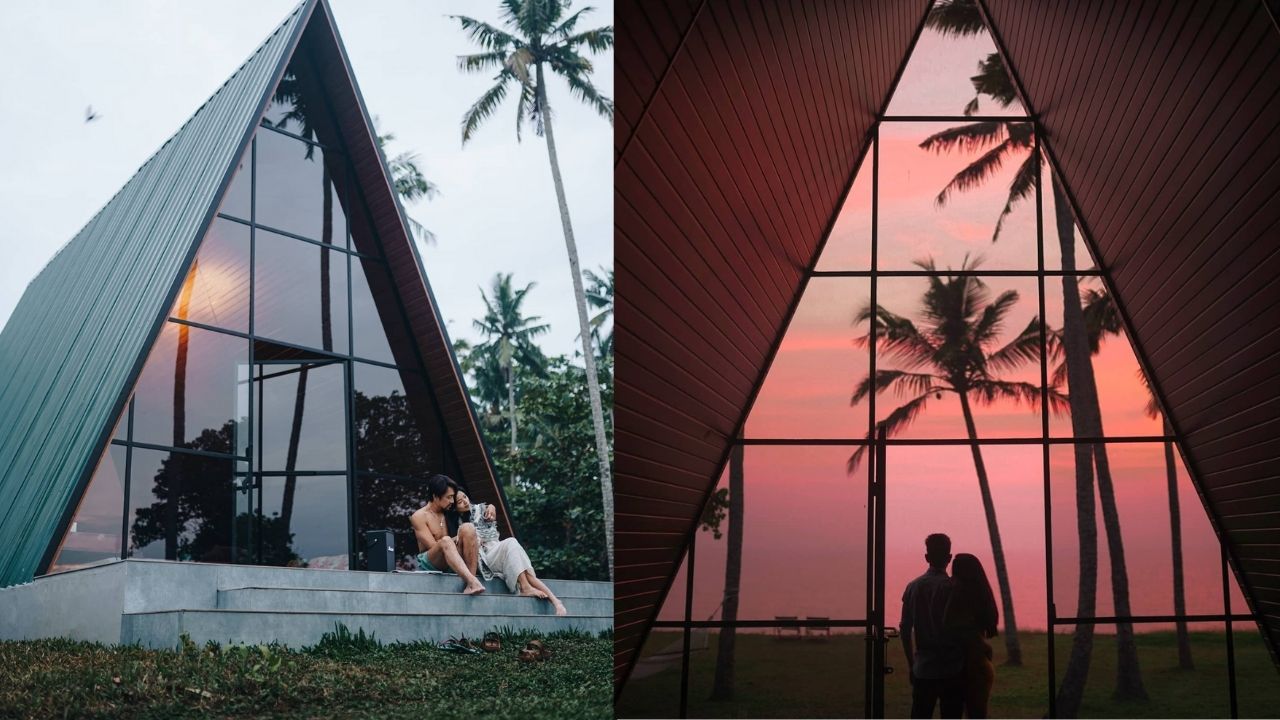 This A-frame Glass Homestay In Varkala Overlooks The Sea