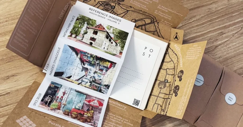 How The D.A.K Studio Is Turning Kochi’s Heritage Into Postcard Puzzles