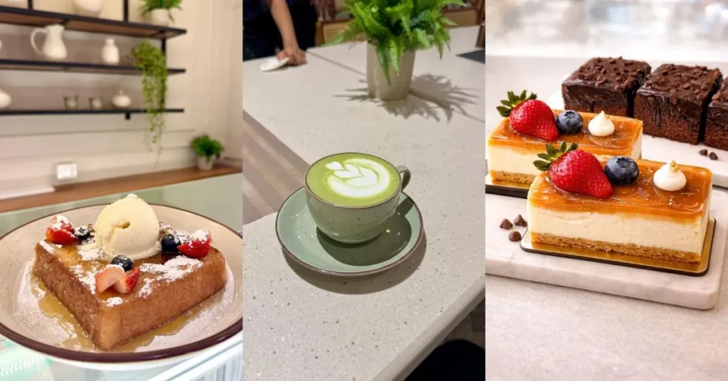 Desserts from The Townhouse Bistro Cafe