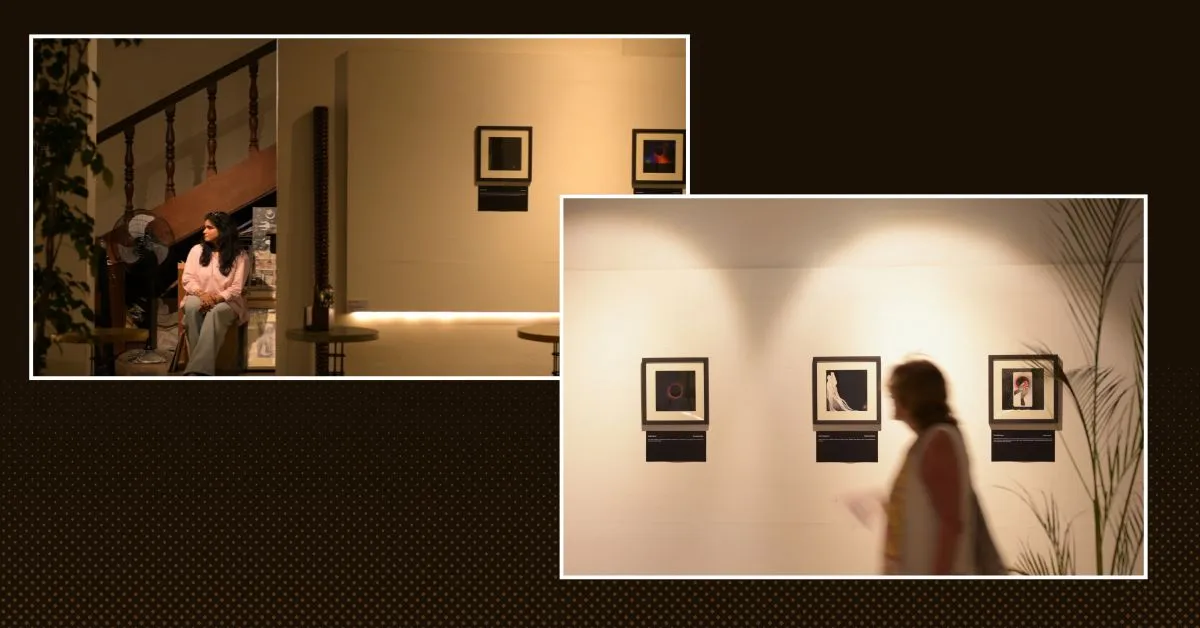 Echoes of Colour_ Artist Malavika’s Introspective Art Showcase in Lila Art Cafe, Kochi