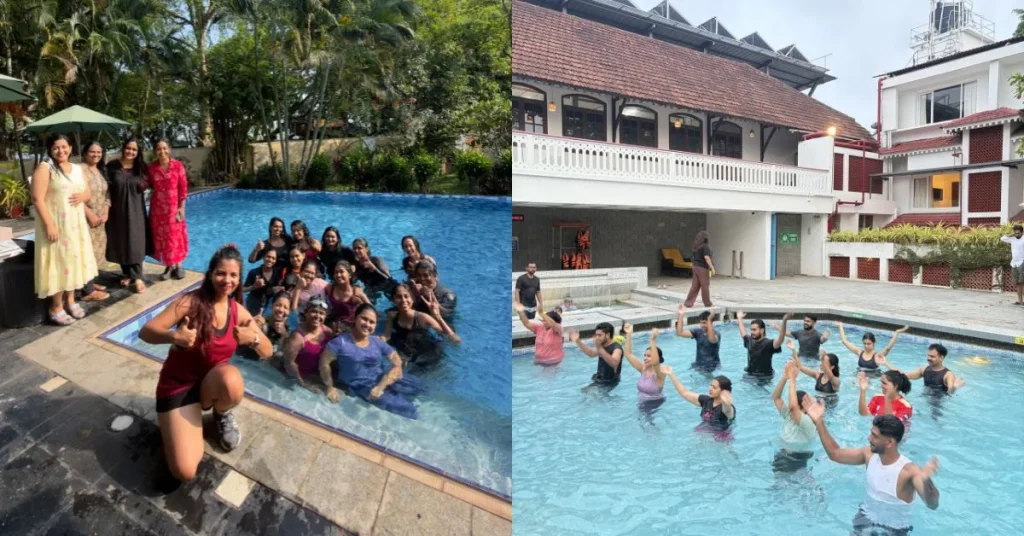 This Kochi Woman Is Making Fitness Fun Through Aqua Dance Workouts