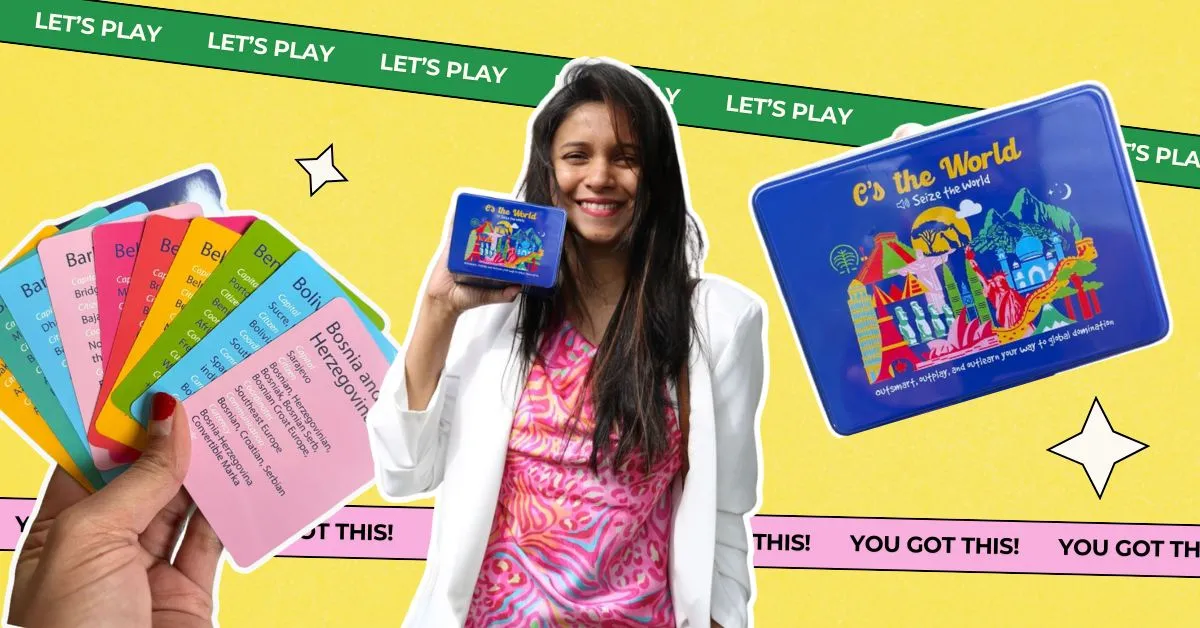 This Malayali Founder Built C’s The World, a Series of Geography Games for All Ages