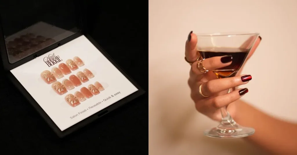 Range of press-on Nails by Nail Berrie